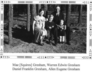 Frank and Mae Gresham and Sons